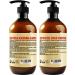 Moroccan Argan Oil Shampoo and Conditioner Set - SLS Sulfate Free - Ideal Gift for Damaged, Dry, Curly, or Frizzy Hair - Thickening Formula for Fine/Thin Hair - Safe for Color & Keratin Treated Hair - Buy Online on SooperMarket.com