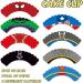 48pcs Superhero Cupcake Toppers & Wrappers - Birthday Party Cake Decorations - Buy Online on SooperMarket.com