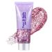 Go Ho Pink Face Body Glitter Gel Singer Concerts Face Glitter Makeup Holographic Long Lasting Chunky Sequins Glitters for Eye Lip Hair Nails Festival Rave Accessories 03 Pink Glitter 52g 03 Pink Body Glitter