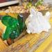 Home Decoration Crystal 100g Natural Green Angel Halo Quartz Crystal Cluster Titanium Coated Quartz Cluster electroplated Stone Suitable for Home Office Decoration - Buy Online on SooperMarket.com