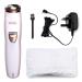 Wahl Facial Hair Remover Face Hair Removal for Women Upper Lip Cheek and Chin Hair Remover Rotary Shaver. Remove Peach Fuzz Painless Hair Removal Rechargeable Trimmer