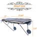 Cat Window Perch Hammock Seat with 4 Suction Cups for 360 Sunbathing and Napping - Indoor Cat Bed - Buy Online on SooperMarket.com