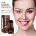 Eyebrow Stamp Shaping Kit with 10 Stencils & 2 Brushes - Long Lasting Brown Black Powder Makeup for Professional Results - Dark Brown Definer Set - Ideal Gift for Women - Buy Online on SooperMarket.com