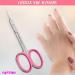 Cuticle Scissors Curved Multipurpose Little Beauty Nail Scissors Manicure Pedicure Eyebrows Eyelash Nose Beard Mustache Hair Trimming Grooming Shears for Men Women (Silver 4.5 Inch) 4.5 Inch Silver - Buy Online on SooperMarket.com