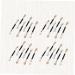 NOLITOY 30pcs Eye Shadow Brush Miss Makeup Tools Double Head 7.5X0.5cm As Shown - Buy Online on SooperMarket.com