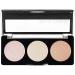 Palladio I'm Glowing Illuminating Highlighting Palette - High Pigmented Shimmery Bronzer Powder Set - Buy Online on SooperMarket.com
