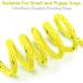 Joytale Reflective Dog Leash 10m - Padded Handle 2 Snap Hooks Nylon Training Leash for Puppies & Small Dogs - Neon Yellow - Buy Online on SooperMarket.com