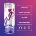 GURU ZERO SUGAR Wild Berry Organic Energy Drink with Plant Based Natural Caffeine from Green Tea Coconut Water Zero Added Sugars 140mg Caffeine Healthy Drinks 355mL (Pack of 24) - Buy Online on SooperMarket.com