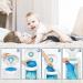 Diaper Pail Refill Bags - 34 Bags, 1088 Counts - Compatible with Arm&Hammer Disposal System - Locks in Odor - Seal and Toss Design - Buy Online on SooperMarket.com