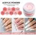 PEACECOLOR 8G 2PCS Pink Acrylic Powder Set Acrylic Nail Kit Professional Acrylic Nail Powder Polymer Powder for Nail Acrylic Extension and Carving No Nail Lamp Needed for Home DIY Nail Art color 176 - Buy Online on SooperMarket.com