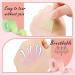Breathable Microporous Lash Tape for Extensions - 4 Rolls, 0.98 inch x 3.9 Yard, Pink Blue Purple Green - Eyelash Extension Supplies - Buy Online on SooperMarket.com