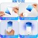Indoor Sticky Trap Plug-in Indoor Snap Trap Blue-Purple Light Attracts Sticky Trap - 500 Square Feet Protection (1 Device + 6 Refills) - Buy Online on SooperMarket.com