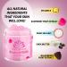 Organic Raspberry Scrub - Natural Exfoliating Salt Body & Face Scrub - Moisturizing Pure Exfoliator for Cellulite & Dead Skin - 10 oz - Buy Online on SooperMarket.com