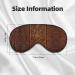 Native American Soft Sleep Eye Mask - Breathable Travel Patch for Women | Perfect for Relaxation & International Shipping - Buy Online on SooperMarket.com