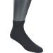 Yomandamor Mens Bamboo Diabetic Dress Ankle Socks 6-Pack Size 10-13 Black - Buy Online on SooperMarket.com