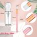 30-Piece Travel Soap Bottle & Lash Shampoo Brush Set | Eyelash Extension Cleansing & Blackhead Remover Tool | Foaming Pump Dispenser Bottle 50ML (White/Pink) - Buy Online on SooperMarket.com