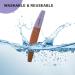 Canvalite 12pk Professional Nail Files for Gel Nails - Double-Sided 100/180 Grit Washable & Reusable Nail Buffer Block - Ideal for Salon & Home Use - Buy Online on SooperMarket.com