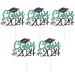 PRETYZOOM 5 Sets Cake Insert Top Hat Graduation Cake Decors Graduate European and American