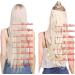 24 Curly Clip-In Hair Extensions - Light Brown Synthetic Hairpiece #24 Inch Curly - Buy Online on SooperMarket.com