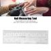 Nail Measuring Ruler Set | 10-Piece Ultra-Thin Transparent Tool for Precise Artificial Nail Measurement | International Shipping - Buy Online on SooperMarket.com