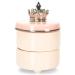 DEMDACO Pink Ceramic Children's Keepsake Box - First Tooth and Curl | Stackable Stoneware Box for Girls - Buy Online on SooperMarket.com