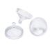 Boon NURSH Silicone Replacement Nipple  Air-Free Feeding  Stage 1 Slow Flow  Birth and Up (Pack of 3) 3 Count (Pack of 1) Slow Flow