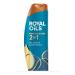 Head & Shoulders Dandruff Shampoo & Conditioner 2 in 1 Royal Moisture Boost Scalp Care for Natural Curly Coconut Oil and Apple Cider Vinegar Sulfate Free 13.5 Fl Oz 400 ml Coconut Apple Cider Vinegar 13.5 Fl Oz (Pack of 1)