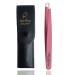 Wishbeauty Baby Pink Stainless Steel Mini Slant Tweezer (Pink)