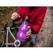 Silver 12 oz Kids Water Bottle with Straw & Handle - Eco Friendly Stainless Steel Cup - Leak Proof Lid - Cute and Easy Sip Design - Buy Online on SooperMarket.com