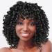 Smoothing for Hair European And American Small Curly African Ladies Wig Rod Fluffy Fiber High Temperature Silk Headgear Suitable For Black Women Frontal Closure Pink One Size - Buy Online on SooperMarket.com
