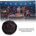 1PC Human Hair Topper Thinning Hair Topper Clip in Hairpieces Short Hair Wigs 20cm Dark Brown Hair Extensions for Women - Buy Online on SooperMarket.com
