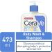 CeraVe BABY Moisturizing Lotion (473ML) and CeraVe Baby Wash & Shampoo (473ML) | Tear-Free Gentle Formulas - Buy Online on SooperMarket.com