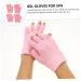 HAPINARY 2 Pairs Gel Gloves Half Finger Gloves Fingerless Moisturizing Gloves for Dry Hands Skin Care Gloves Comfortable Gloves Cotton Moisturising Gloves at Night Lotion Miss Dipping Pink - Buy Online on SooperMarket.com