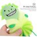 4 Pcs Baby Loofah Bath Scrubbers - Soft & Safe Bathing Supplies | Shower Scrubber & Spa Bath Sponge for Babies - Buy Online on SooperMarket.com