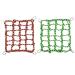 Bohue 2Pcs Colorful Woven Climbing Net Pet Hammock Netting Toy Hanging Hammock Net with 4 Hooks Small Animal Supplies Rope Ladder for Parrot Bird Hamster Squirrel
