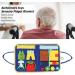 Natudeco Elderly Blanket Toy Clothing Clothing Learning Board Decompressing Toys To Relieve Anxiety Skin Friendly Light Portable Durable Home Care - Buy Online on SooperMarket.com