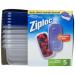 Ziploc One Press Seal Small Rectangle Container - 5 ct