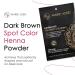Marie-Jos & Co Henna Dye Set - Professional Grade Dark Brown Henna Tint for Spot Coloring - 50 Applications - International Shipping Available - Buy Online on SooperMarket.com