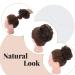 Medium Brown Messy Hair Scrunchies Thick Bun Extensions 45g Updo Ponytail Hairpiece Chignons - Hair Accessories - Buy Online on SooperMarket.com