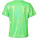 KKmeter Kids Short Sleeve Metallic Green Dance T-Shirt - Size 6-7 - Buy Online on SooperMarket.com