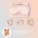 SACHEU Silky Sleep Set - Vegan Silk Pillowcase Set with Scrunchies and Eye Mask - Pink - Buy Online on SooperMarket.com
