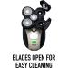 FlexSeries Electric Head Hair Shaver by Freedom Grooming - Cordless Wet/Dry Razor for Men - Buy Online on SooperMarket.com