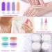 Vexillic 16-Piece Silicone Travel Bottles Set - 90ml BPA-Free Shampoo & Gel Containers - Perfect for Travel - Buy Online on SooperMarket.com