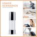 Longway Silver Airless Cosmetic Cream Pump Bottle Travel Size 1oz/30ml (Pack of 6) - Refillable Containers - Buy Online on SooperMarket.com