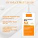 150ml Sunscreen Spf 50+ 150ml Sun Cream For High Sun Protection Invisible Fluid Suncream Very Water+Sweat Resistant Sunblock Brown Spot Reduction Face Sunscreen Sensitive Skin Sun Cream - Buy Online on SooperMarket.com