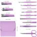 Fahani 168W LED UV Nail Lamp for Gel Polish | Professional Nail Dryer with 36 UV Lights & Infrared Sensing | 4 Timers | Includes 12 Pcs Manicure/Pedicure Set | Portable Nail Art Curing Lamp - Buy Online on SooperMarket.com