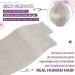Laavoo Invisible Tape In Extensions - Real Hair Blond 70cm Seamless Skin Weft #60 20pcs 50g - Premium Quality Hair Extensions for Effortless Volume and Length - Buy Online on SooperMarket.com