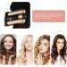 3 Barrel Curling Iron Wand - 1.25 Inch Ceramic Tourmaline Triple Barrel Hair Waver with Adjustable Temperature & LCD Display - Portable Rose Gold Crimper for Effortless Beach Waves - Buy Online on SooperMarket.com