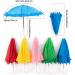 Azure Zone 5 Pack Colorful Mini Umbrella Cute Mini Sunny Rainy Umbrella for Decoration Photography Props Supplies - Buy Online on SooperMarket.com
