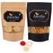 Jaiccha Ghasitaram Bhaidooj Gifts - Best of 2 Assorted Bites 200 GMS and Methi Mathi 150 GMS Pouch Best of 2 Assorted Bites and Methi Mathi Pouch